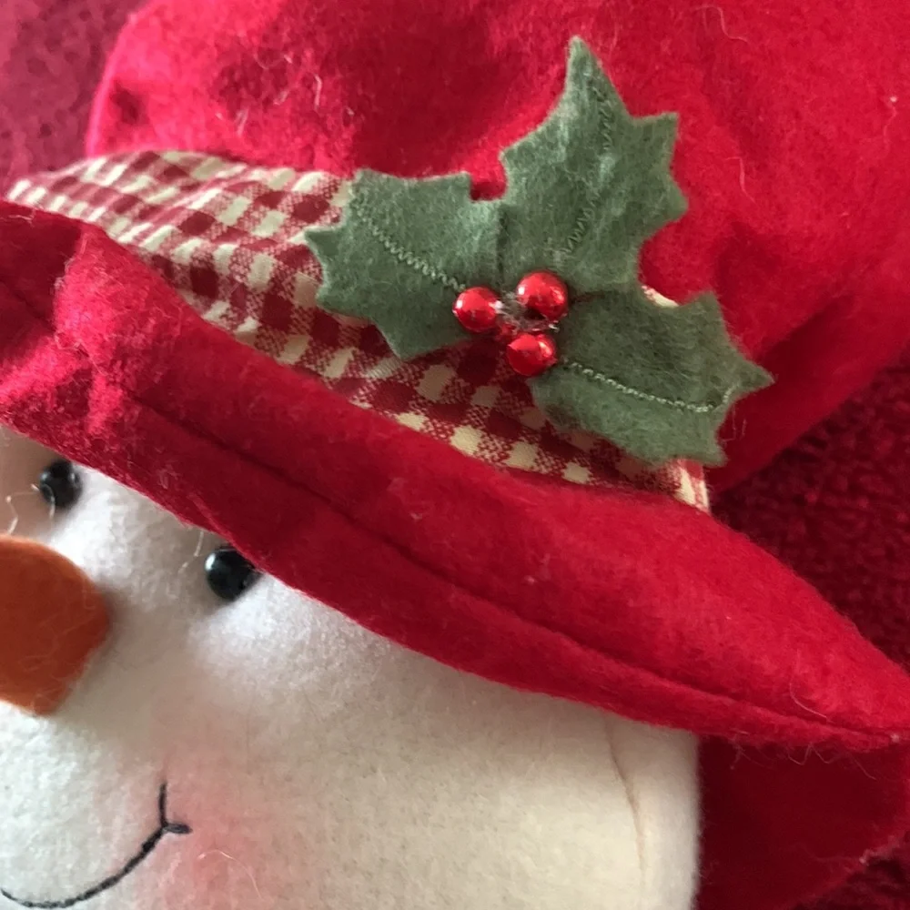 Mr & Mrs Snowman Pillows